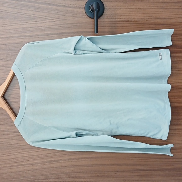 THE NORTH FACE Blue Flower Top SZ XL - Picture 4 of 5